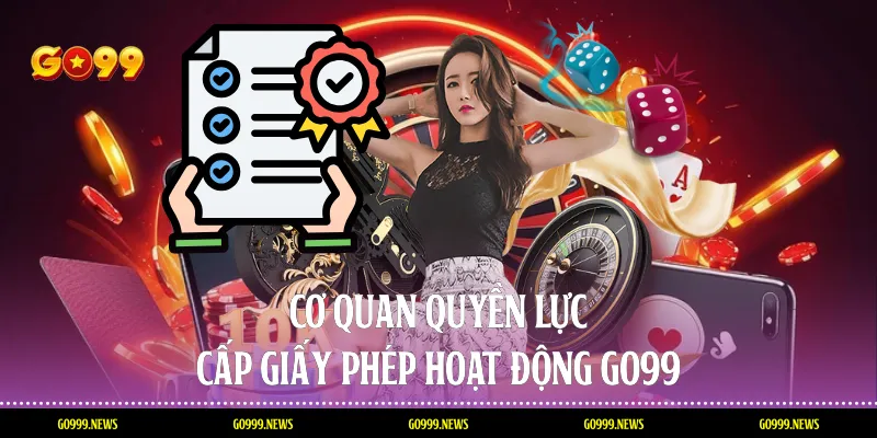 Cơ quan quyền lực cấp giấy phép hoạt động Go99